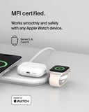 شاحن لاسلكي من بيلكين، محول لساعة أبل، منفذ USB-C، شحن سريع، أبيض