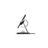 Belkin BoostCharge Pro 3-in-1 Wireless Charging Stand with Qi2 15W, iPhone, Apple Watch and AirPods Charger, with EU Plug, Black
