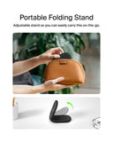 Belkin BoostCharge 2-in-1 Foldable Wireless Charger with Qi2 15W, Magnetic iPhone Charger, AirPods Charging Pad, USB-C Cable Included, Black