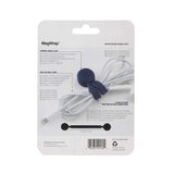 BlueLounge MAGWRAP Magnetic Cable Tie - Fastest Reusable Neodymium Magnetic Cable Wrap, Works w/ Most Cables, Sticks to any Metal Suface, Silicone Material - Small (4.75" Length)