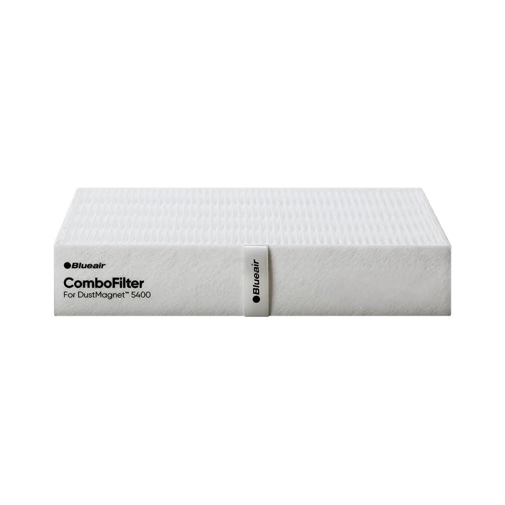 BLUEAIR DustMagnet 5400 Series ComboFilter| Replacement Filter for DustMagnet 5410i, 5440i, Removes 99.97% of Airborne Particles, 6-12 months of use - Grey - 2pcs
