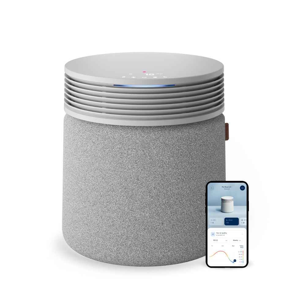 Blueair Signature Blue 4.0 Air Purifier for Extra Large Rooms, Cleans 3,412 sqft in 1 Hour, 7-Stage Filtration, 10x Odor Removal, HEPASilent for Virus, Pets, Dust, Smoke, Smart WiFi - Light Grey (Copy)