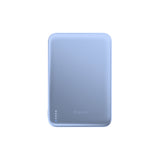 BMX SolidSafe™ Air 5K Magnetic Power Bank| Slim 6.8mm Semi-Solid Qi2, TSA Flight Approved, 15W/20W Wireless/Wired, USB-C Fast Charging, for iPhone 18/17/16/15 MagSafe Phones & Cases - Light Blue