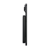 BMX SolidSafe™ Air 10K Magnetic Power Bank| Slim 13mm Semi-Solid Qi2.2 TSA Flight Approved, 15W/30W Wireless/Wired, USB-C Fast Charging for iPhone 18/17/16/15 MagSafe Phones & Cases - Black