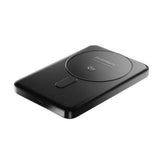 BMX SolidSafe™ Air 10K Magnetic Power Bank| Slim 13mm Semi-Solid Qi2.2 TSA Flight Approved, 15W/30W Wireless/Wired, USB-C Fast Charging for iPhone 18/17/16/15 MagSafe Phones & Cases - Black