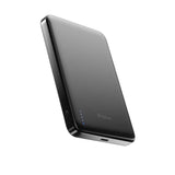BMX SolidSafe™ Air 10K Magnetic Power Bank| Slim 13mm Semi-Solid Qi2.2 TSA Flight Approved, 15W/30W Wireless/Wired, USB-C Fast Charging for iPhone 18/17/16/15 MagSafe Phones & Cases - Black