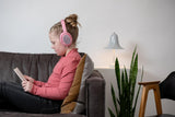 BUDDYPHONES ComosFun Active Noise Cancellation Wireless Bluetooth Headphone for Kid - Pink