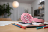 BUDDYPHONES ComosFun Active Noise Cancellation Wireless Bluetooth Headphone for Kid - Pink