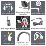 BUDDYPHONES Galaxy Gaming Headphones - Grey