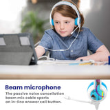 BUDDYPHONES School Plus Headphones - Blue