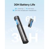 BOYA Magic Wireless Mini Microphones for iPhone/Android/PC/Camera, 4 Form-in-1 Mic, 7g Lightweight,AI Noise Reduction, 48kHz/24bit,APP Control, 328ft Range,Microphone for Recording(Stand not included)