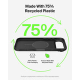 Belkin Protect Case for iPhone 17 Air 6.9", 12 Ft. Drop Protection, MagSafe Compatible, Anti-Scratch, Raised Edges, Easy Grip, Floating Buttons, Made with Recycled Material - Black