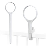 جهاز مراقبة الأطفال بالفيديو عالي الدقة بتقنية الواي فاي من لوليبوب - مجموعة ملحقات خارجية قابلة للتبديل 20 سم - رمادي