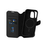 جراب محفظة بانزرغلاس كير لهاتف آيفون 16 برو، تصميم تانغو ثنائي الوظائف