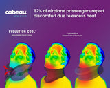 CABEAU Evolution Cool 2.0 Travel Pillow - Blue