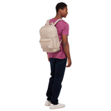 Case Logic Commence Recycled Backpack 24L| 16 Inch Laptop Backpack with Tablet Storage and Campus Pockets, For Student and Professionals, Boulder Beige