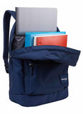Case Logic Commence Recycled Backpack 24L, Fits Laptops up to 16 Inch, Tablet Sleeve, School and Laptop Bag, Navy Blue