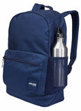 Case Logic Commence Recycled Backpack 24L, Fits Laptops up to 16 Inch, Tablet Sleeve, School and Laptop Bag, Navy Blue
