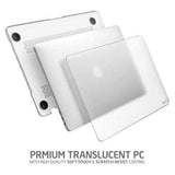 غطاء CASE-MATE لجهاز MacBook Pro مقاس 15 بوصة (إصدار 2018) - شفاف