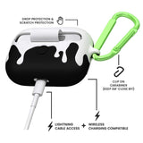 Case-Mate - Airpods Pro Case - CreaturePods - Ozzy Dramatic (White/Black)