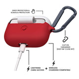 Case-Mate - Airpods Pro Case - CreaturePods - Edge The Bad Boy (White/Red)