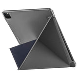 Case-Mate iPad Pro 11" 2nd Gen. 2020 Multi Stand Folio Case - Leather Origami Design w/ 360 Protection, Transparent Back w/ Multiple Viewing Mode, Auto Sleep/Wake - Blue