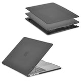 Case-mate Snap-On Apple Macbook Pro 13" 2020 Case - Transparent Hardshell cover Impact & Scratch Protection, See-Through Apple Logo w/ Keyboard Cover (US & UK Layout) - Smoke