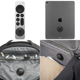 Case-mate Sticker Mount Apple AirTag Case | Easily Insert or Remove AirTag, Scratch Protection for Apple AirTag | Semi-Permanent Adhesive Back, Sleek & Discreet - Black