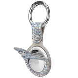 Case-mate Leather Keychain Apple AirTag Case |Innovative Heavy Duty Ring Clip, Easily Insert or Remove AirTag, Scratch Protection for Apple AirTag - Sparkle