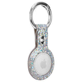 Case-mate Leather Keychain Apple AirTag Case |Innovative Heavy Duty Ring Clip, Easily Insert or Remove AirTag, Scratch Protection for Apple AirTag - Sparkle