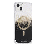 Case-mate Karat Case w/ Magsafe for Apple iPhone 14 Plus 2022 6.7" - 10-Ft Drop tection w/ Micropel Antimicrobial Layer 1-Pc Construction, Built-in Magnet for Magsafe Wireless Charging - Onyx