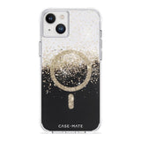 Case-mate Karat Case w/ Magsafe for Apple iPhone 14 Plus 2022 6.7" - 10-Ft Drop tection w/ Micropel Antimicrobial Layer 1-Pc Construction, Built-in Magnet for Magsafe Wireless Charging - Onyx