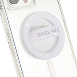 مقبض CASE-MATE ذو الحلقة المغناطيسية متوافق مع MagSafe - أبيض لامع