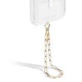 Case-mate GOLD LINK CHAIN PHONE WRISTLET|Detachable Universal Phone Strap, Secure Anchor & Latch, Fashionable & Stylish, Made from HypoAllergnenic Material, Works w/ Apple & Android Cases - Gold
