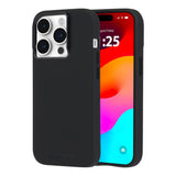 Case-mate Silicone Case w/ Magsafe for Apple iPhone 15 Pro 2023 6.1"| 12-Ft Drop Protection w/ Anti-Scratch Coating, AntiMicrobial Layer, Raised Edges, Soft Texture, Wireless Charging- Black