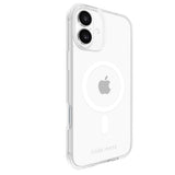 Case-mate Tough Case w/ Magsafe for Apple iPhone 16 Plus 6.7" 2024| 12-Ft Drop Protection w/ Anti-Scratch Anti Yellowing Coating, Raised Edges, Fashion Case, Wireless Charging - Clear