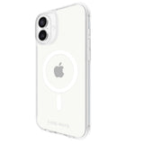 Case-mate Tough Case w/ Magsafe for Apple iPhone 16 Plus 6.7" 2024| 12-Ft Drop Protection w/ Anti-Scratch Anti Yellowing Coating, Raised Edges, Fashion Case, Wireless Charging - Clear