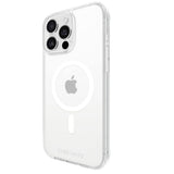 Case-mate Tough Case w/ Magsafe for Apple iPhone 16 Pro Max 6.9" 2024| 12-Ft Drop Protection w/ Anti-Scratch Anti Yellowing Coating, Raised Edges, Fashion Case, Wireless Charging - Clear