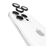 Case-mate Camera Lens Protector for Apple iPhone 16 Pro / 16 Pro Max 20224| Picture Perfect Ultra High Clarity Glass,Full Coverage Individual Lens Protection, Anti-Scratch Anti-Fingerprint - Black