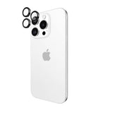 Case-mate Camera Lens Protector for Apple iPhone 16 Pro / 16 Pro Max 20224| Picture Perfect Ultra High Clarity Glass,Full Coverage Individual Lens Protection, Anti-Scratch Anti-Fingerprint - Black
