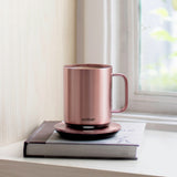 EMBER Mug 2 Metallic Collection 10 Oz / 295 ML Rose Gold Uk Plug
