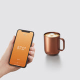 EMBER Mug 2 Metallic Collection 14O z / 414 ML Copper Uk Plug