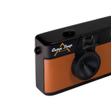 Camp Snap V105 Screen-Free Digital Camera | 8MP Point-and-Shoot Vinatge Style, LED Flash, Rechargeable Battery, 500 Photos per charge, Includes 4GB Micro SD Card, for Kids and Adults, Chestnut Brown