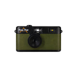 Camp Snap V105 Screen-Free Digital Camera | 8MP Point-and-Shoot Vintage Style, LED Flash, Rechargeable Battery, 500 Photos per charge, Includes 4GB Micro SD Card, for Kids and Adults, Forest Green