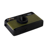 Camp Snap V105 Screen-Free Digital Camera | 8MP Point-and-Shoot Vintage Style, LED Flash, Rechargeable Battery, 500 Photos per charge, Includes 4GB Micro SD Card, for Kids and Adults, Forest Green