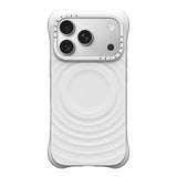 CASETiFY iPhone 18 Pro The Ripple Case | MagSafe Compatible, 6.6-Ft Drop Protection, Premium Soft-Touch Silicone, Anti-Static Coating, Raised Screen & Camera Edges, Slim Grip - White