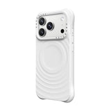 CASETiFY iPhone 18 Pro The Ripple Case | MagSafe Compatible, 6.6-Ft Drop Protection, Premium Soft-Touch Silicone, Anti-Static Coating, Raised Screen & Camera Edges, Slim Grip - White