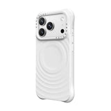 CASETiFY iPhone 18 Pro The Ripple Case | MagSafe Compatible, 6.6-Ft Drop Protection, Premium Soft-Touch Silicone, Anti-Static Coating, Raised Screen & Camera Edges, Slim Grip - White