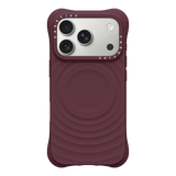 CASETiFY iPhone 18 Pro The Ripple Case | MagSafe Compatible, 6.6-Ft Drop Protection, Premium Soft-Touch Silicone, Anti-Static Coating, Raised Screen & Camera Edges, Slim Grip - Fig Purple