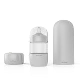 EMBER Baby Bottle System 2X Baby Bottles 2X 0M Nipples 2X 3M Nipples 2X 6M Nipples Uk Plug